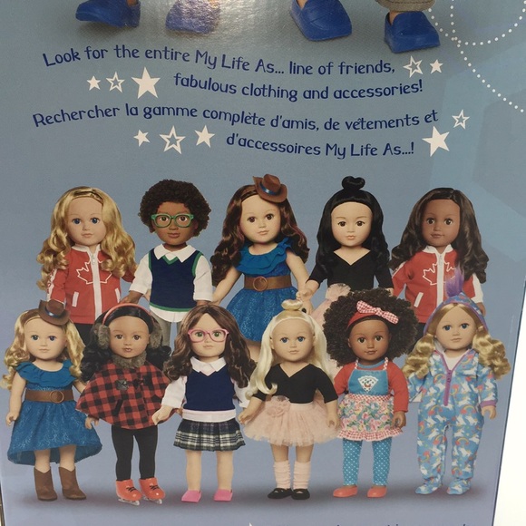 My Life as School Boy 18 Inch Fashion Doll Brown Eyes Green Glasses Brown Ha… - Picture 14 of 15